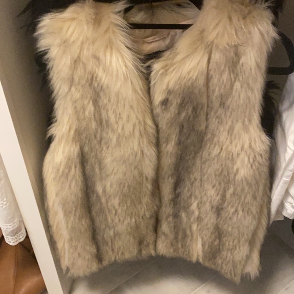 Top shop Faux Fur Vest